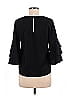 LUCCA Black 3/4 Sleeve Top Size M - photo 2