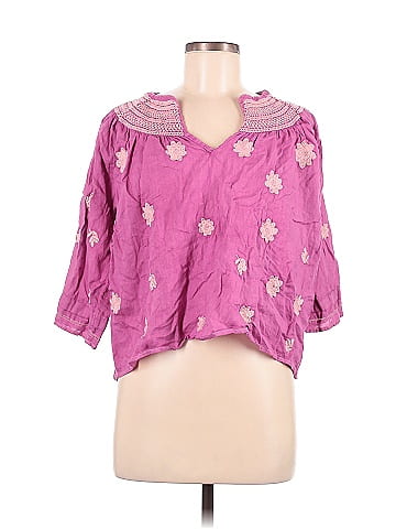 Magaschoni 3/4 Sleeve Blouse (view 1)
