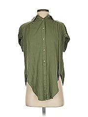 Rose + Olive Sleeveless Button Down Shirt