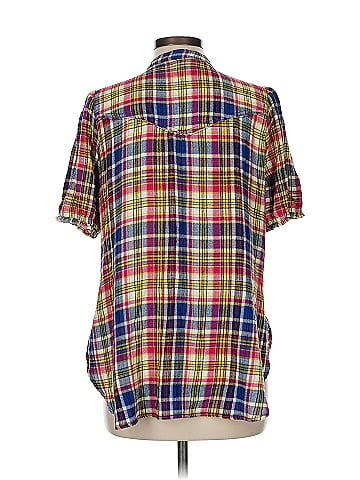 Pilcro Short Sleeve Button-Down Shirt (view 2)
