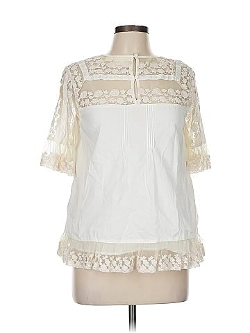 Maeve by Anthropologie Short Sleeve Blouse (view 1)