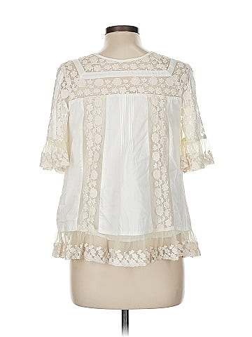 Maeve by Anthropologie Short Sleeve Blouse (view 2)