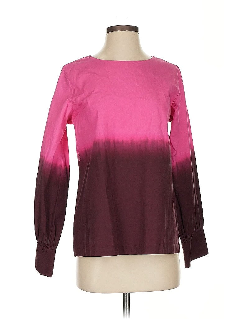 Porridge 100% Cotton Burgundy Long Sleeve T-Shirt Size S - photo 1