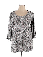 Rose + Olive 3/4 Sleeve Top