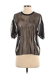Zara W&B Collection Short Sleeve Top