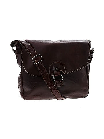 Jack Georges Leather Shoulder Bag (view 1)
