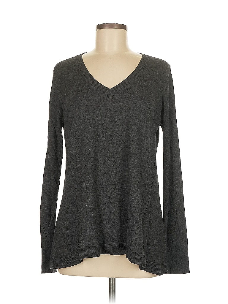 Pre-owned Ann Taylor Pullover Sweater In Black