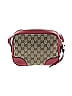 Gucci 100% Canvas Burgundy Red GG Canvas and Leather Mini Bree Crossbody Bag One size - photo 3
