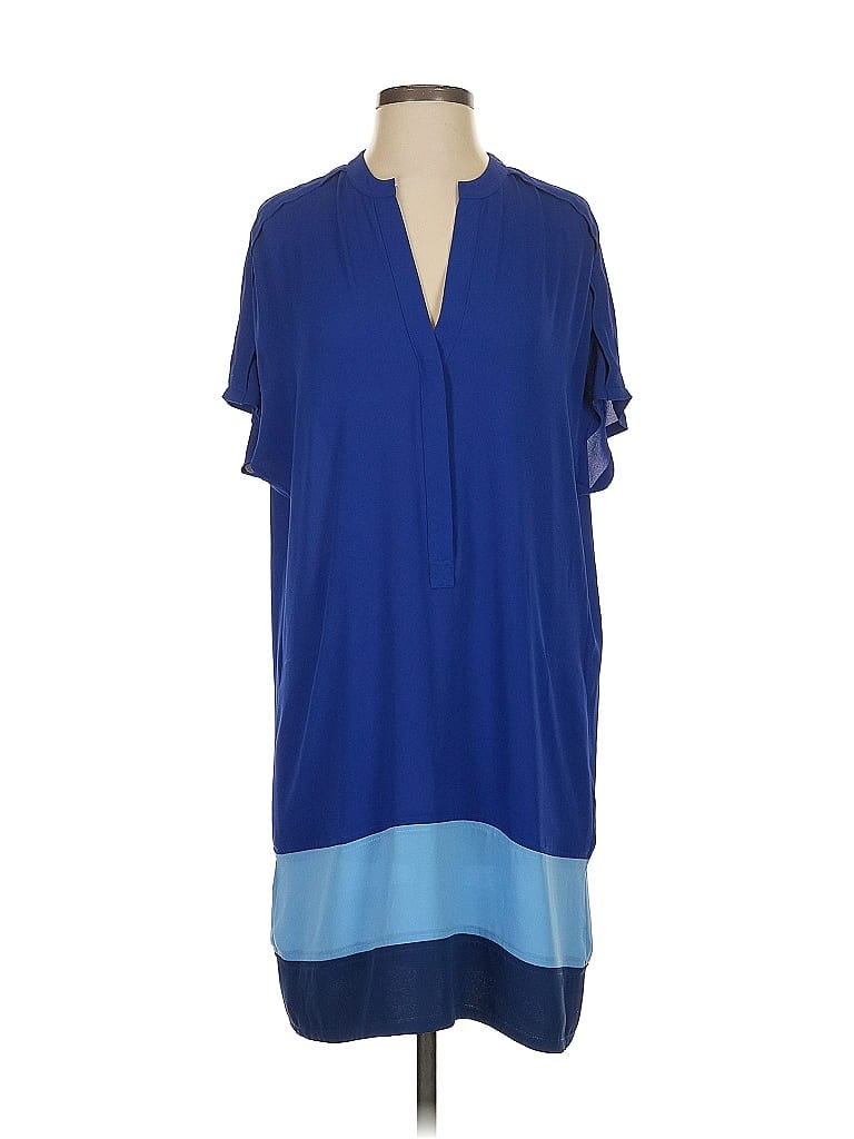 Click to view more detailed imagery on our partner's website Pre-owned Bcbgmaxazria Casual Dress In Blue