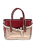 Reed Krakoff 100% Leather Color Block Burgundy Pink Leather Satchel One size - photo 1