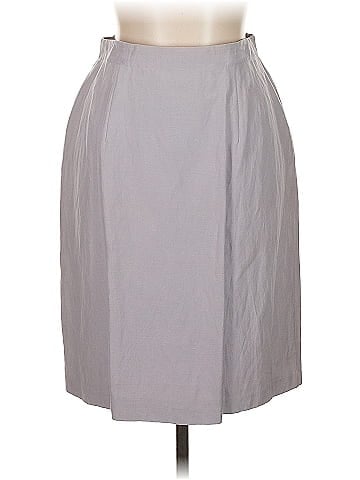 Laura Ashley Silk Skirt (view 1)