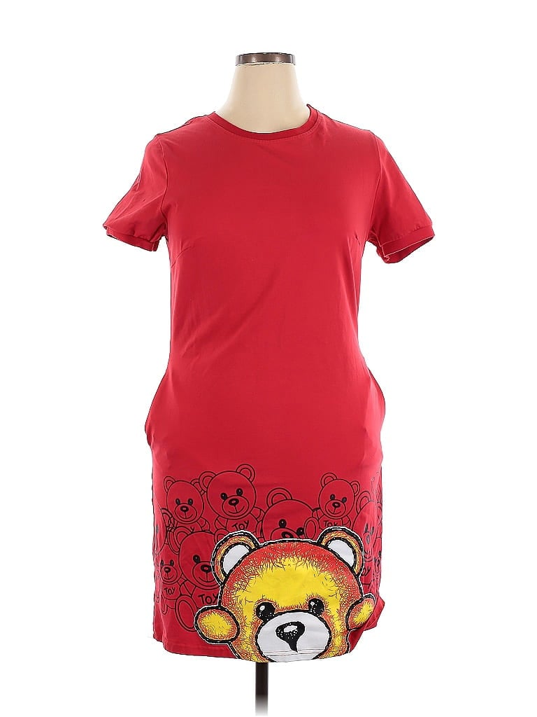 Pre-owned Secret Casual Dress In Red