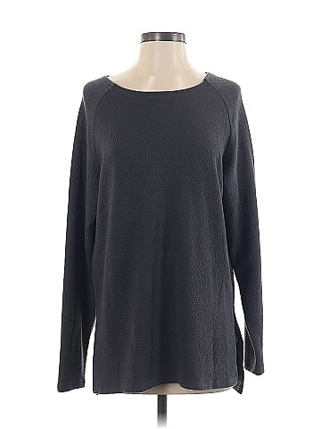 Buckle Black Pullover Sweater (view 1)