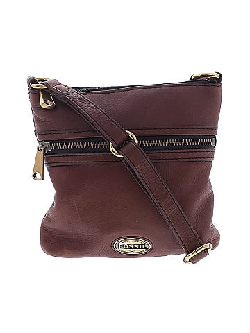 Fossil Leather Crossbody Bag (view 1)