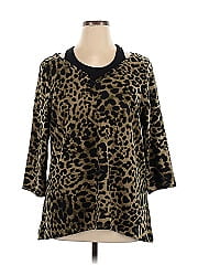 Belle By Kim Gravel 3/4 Sleeve T Shirt
