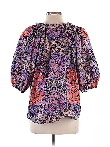Xirena 3/4 Sleeve Blouse (view 2)