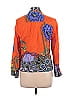 Alberto Makali 100% Cotton Orange 3/4 Sleeve Blouse Size L - photo 2