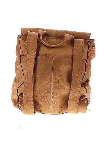 American Leather Co Leather Backpack (view 2)