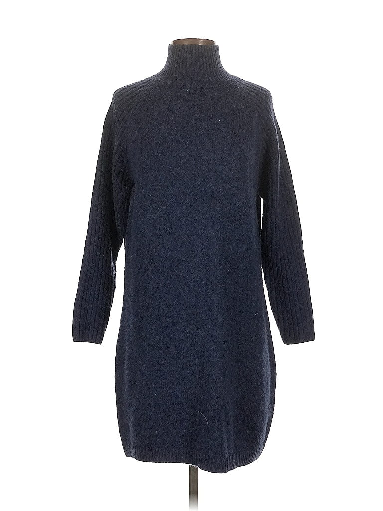 Click to view more detailed imagery on our partner's website Pre-owned Zara Turtleneck Sweater In Blue