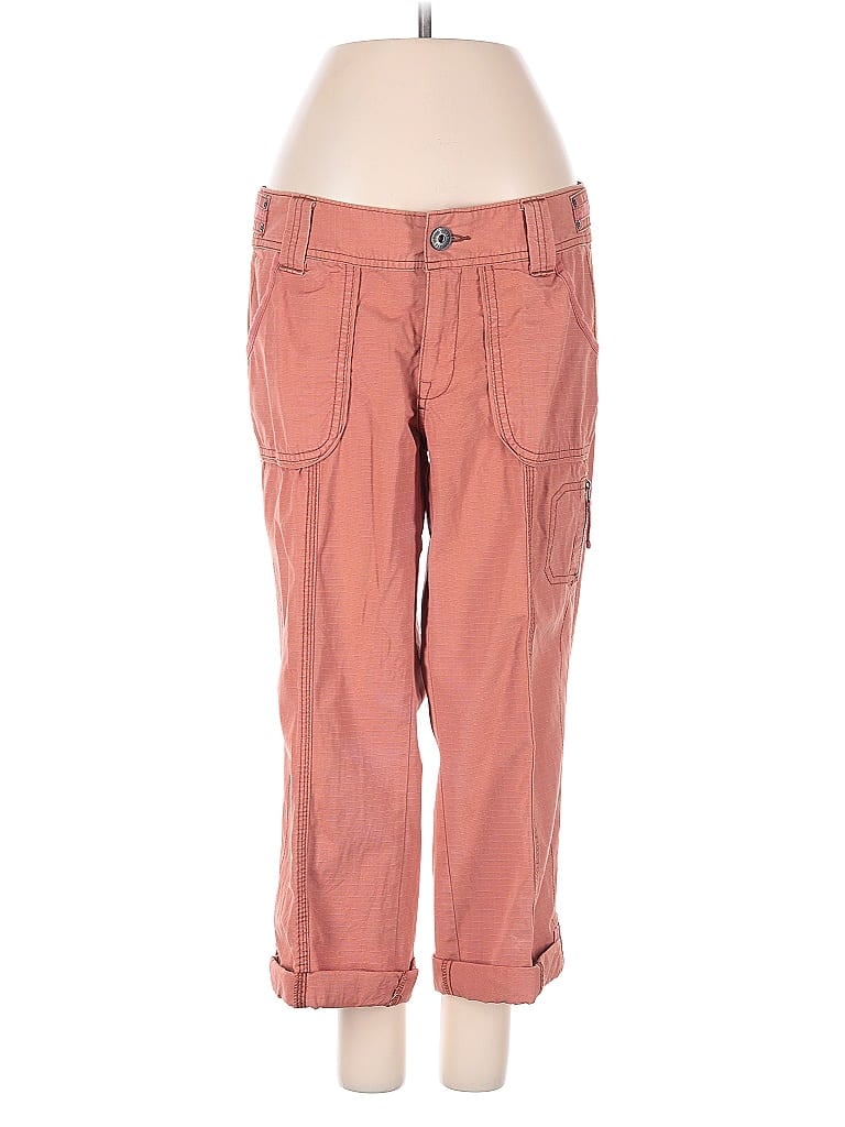 Pre-owned Eddie Bauer Cargo Pants In Pink