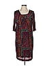 ETRO Paisley Burgundy Casual Dress Size EU (IT) 46 / US 10 - photo 1
