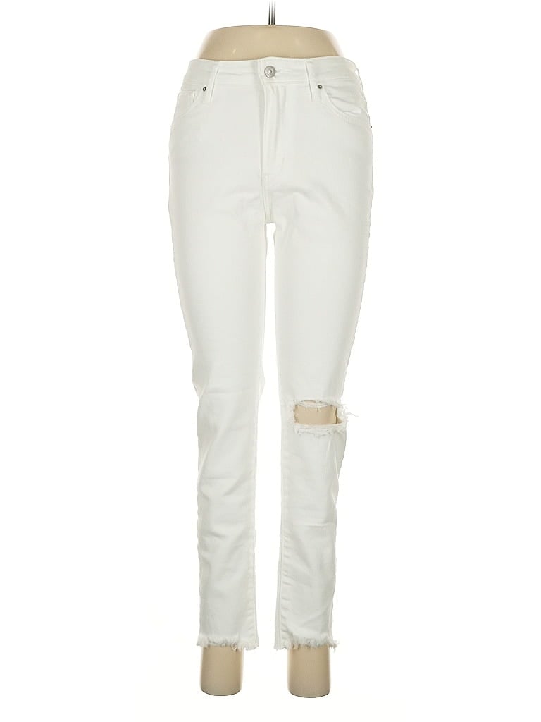 Pre-owned Levi's Jeans In White