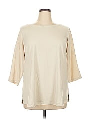 Belle By Kim Gravel 3/4 Sleeve T Shirt