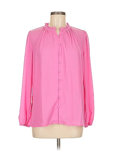 Ann Taylor Long Sleeve Blouse (view 1)