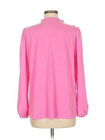Ann Taylor Long Sleeve Blouse (view 2)