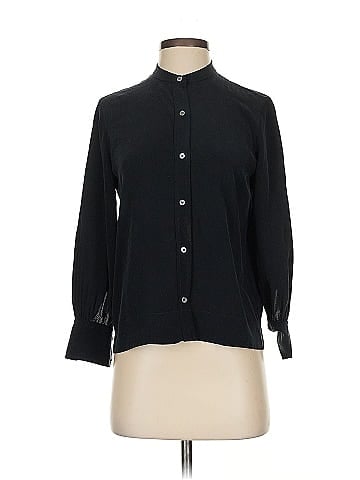 Everlane Long Sleeve Silk Top (view 1)