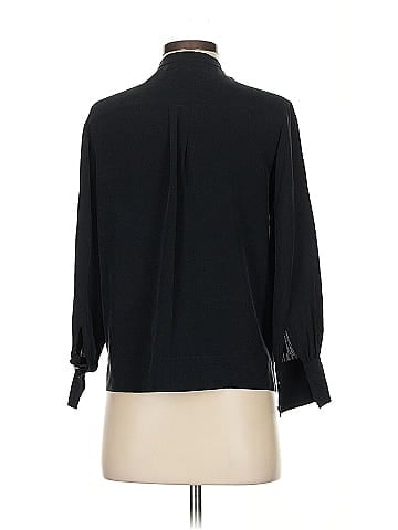 Everlane Long Sleeve Silk Top (view 2)