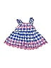 Baby Gap 100% Cotton Checkered-gingham Blue Dress Size 3-6 mo - photo 1