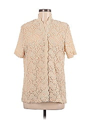 Susan Graver Short Sleeve Blouse