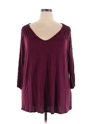 retrology 3/4 Sleeve Top (view 1)