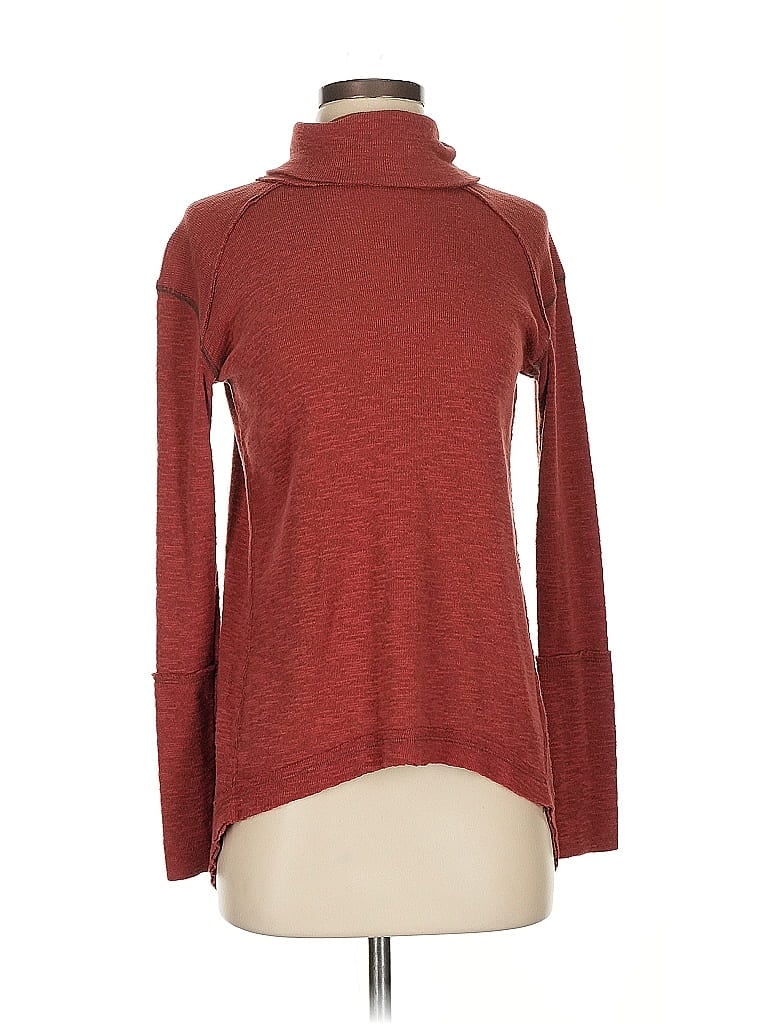 Pre-owned We The Free Turtleneck Sweater In Brown