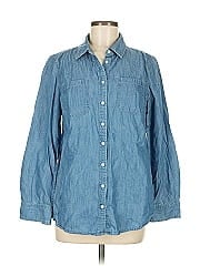 Talbots Outlet Long Sleeve Button Down Shirt