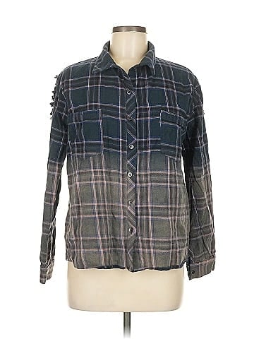 Kendall & Kylie Long Sleeve Blouse (view 1)