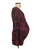 Motherhood Burgundy Long Sleeve Top Size S - photo 4