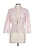 Carlisle 100% Cotton Polka Dots Pink Blazer Size 10 - photo 1
