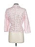 Carlisle 100% Cotton Polka Dots Pink Blazer Size 10 - photo 2