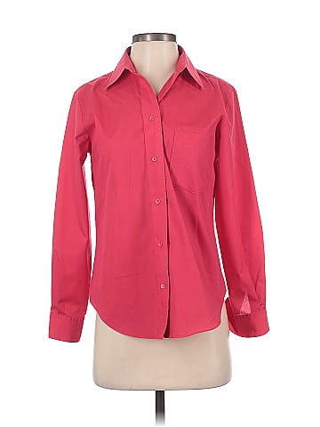 Foxcroft Long Sleeve Button-Down Shirt (view 1)