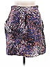 Paraella 100% Polyester Graphic Purple Casual Skirt Size L - photo 2