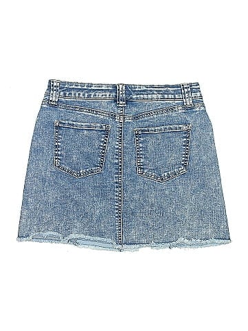 Hippie Girl Denim Skirt (view 2)