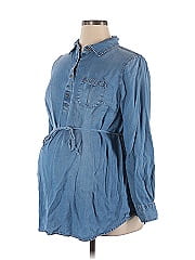 Liz Lange Maternity For Target Long Sleeve Blouse