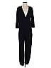 Veronica M. Solid Black Jumpsuit Size S - photo 1