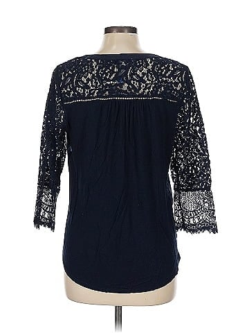 Vintage America Blues 3/4 Sleeve Blouse (view 2)