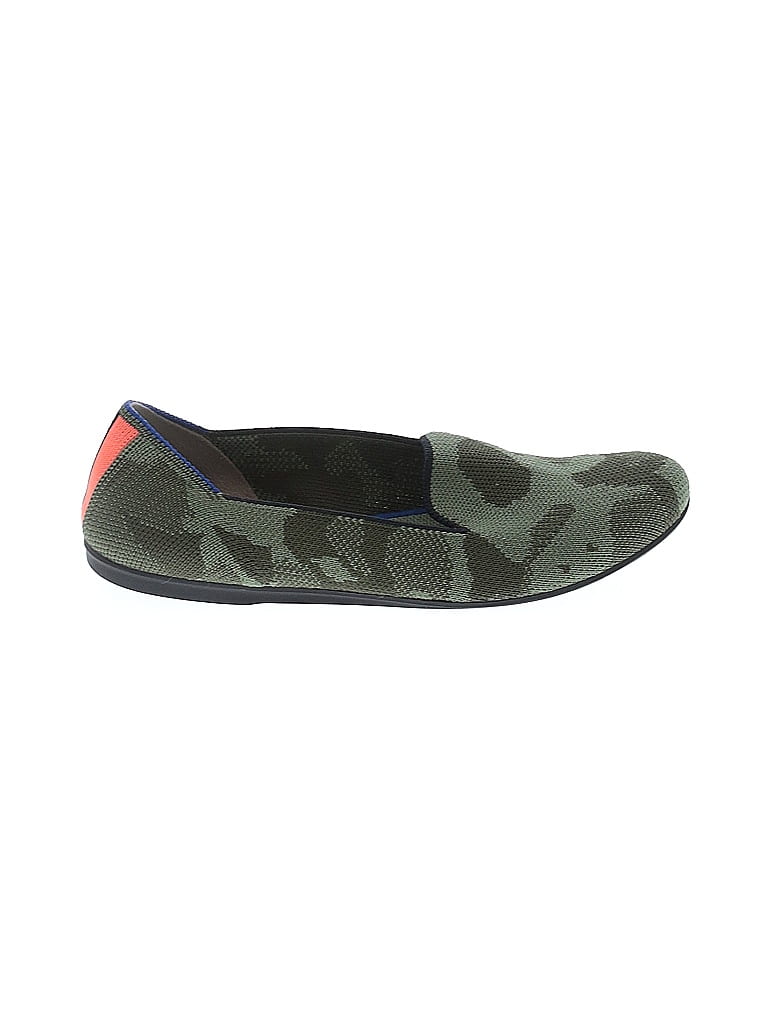 ROTHY'S Camo Green Flats Size 5 1/2 - photo 1
