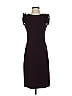 Akris Punto Solid Burgundy Purple Cocktail Dress Size 4 - photo 1