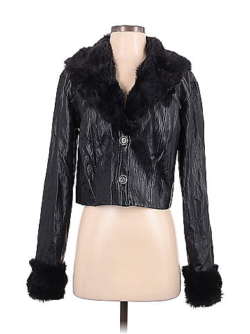 Cider Faux Leather Jacket (view 1)