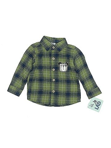 Little Lad Long Sleeve Button-Down Shirt (view 1)